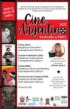 Afiche del Festival de Cine Argentino y Arte Latinoamericano 2022 141 X 219