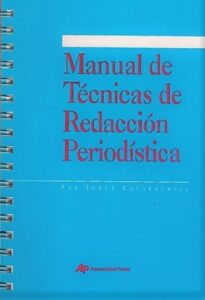 Manual de Técnicas de redacción periodística 330 X 484