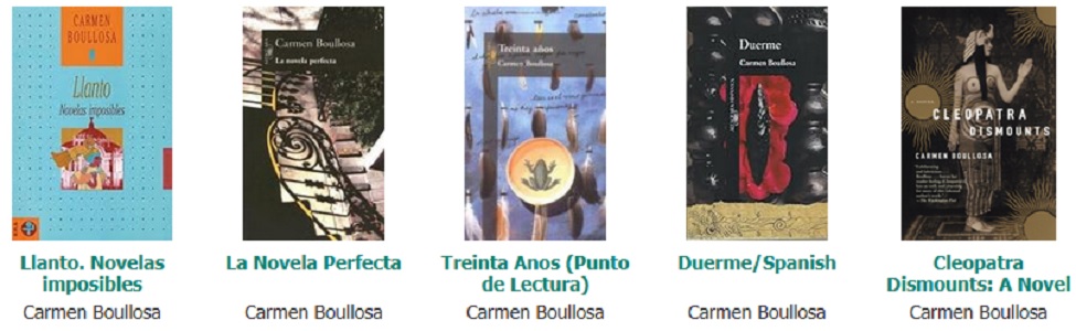 Portadas (5) - Carmen Boullosa - 300H