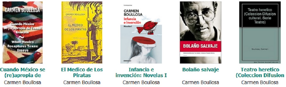 Portadas - Carmen Boullosa - 300H