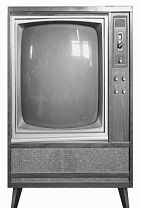Televisor antiguo - Sociedad descartable 141 X 208