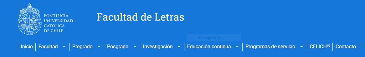 Universidad Católica - Pg pricipal - enlaces