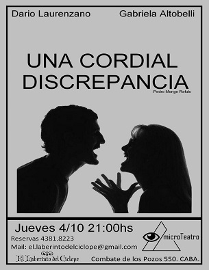 Una Cordial Discrepancia - Argentina_Octubre 2018 - 305 X 395